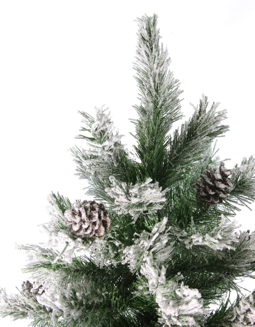 Load image into Gallery viewer, Medium Flocked Angel Pine Artificial Christmas Tree - 6&#39; - Unlit
