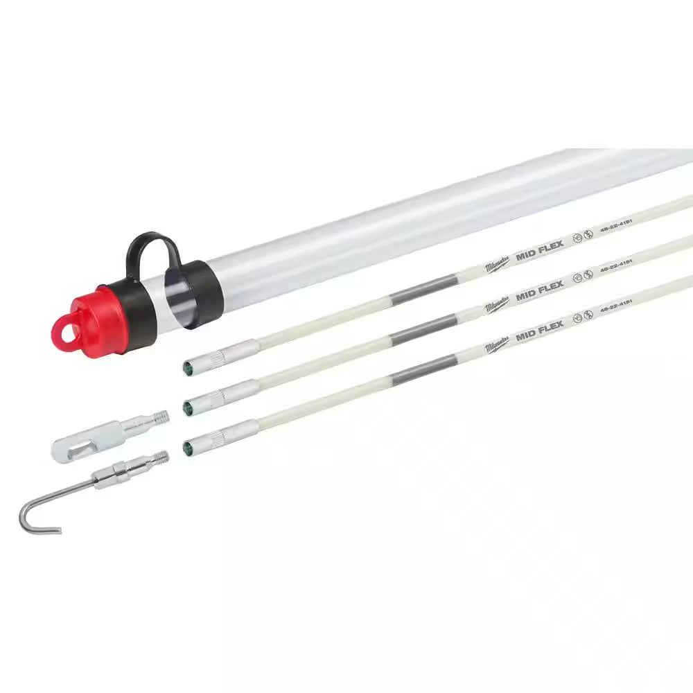 15 Ft. Mid Flex Fiberglass Fish Stick Kit with Accessories